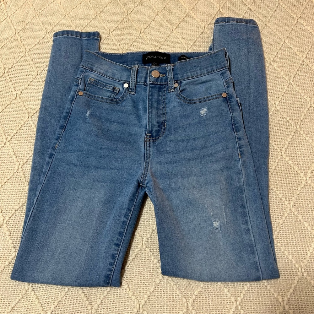 Kendall + Kylie High Rise Skinny Jeans